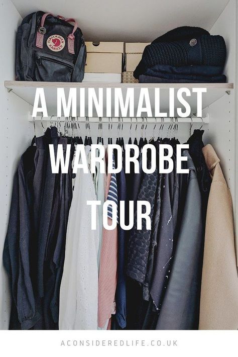 Tour of minimalist wardobe Extreme Minimalism Wardrobe, Minimal Wardrobe Minimalist Closet, Extreme Minimalist Wardrobe, Minimalist Wardrobe Women, 10 Piece Wardrobe, Minimalism Inspiration, 10 Item Wardrobe, Minimal Closet, Capsule Wardrobe Checklist