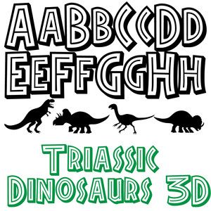 Silhouette Curio Projects, Dinosaur Font, Vinyl Business, Dinosaurs Birthday, Typography Tattoo, Dinosaur Silhouette, Silhouette Curio, Create Text, Old English Font