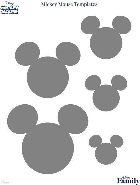 Mickey Mouse Template | Disney News Mickey Mouse Stencil, Free Mickey Mouse Printables, Mouse Template, Mickey Mouse Template, Printable Mickey Mouse, Mickey Mouse Letters, Mickey Mouse Printables, Disney Letters, Mouse Crafts