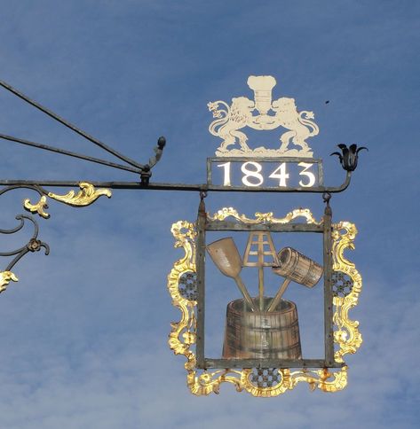 Sign Bracket, Old Pub, Board Signs, Pub Signs, Street Furniture, Shop Signs, Sign I, A Sign, Lamps