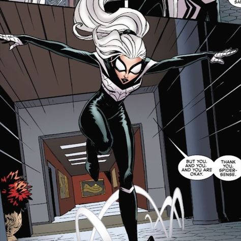 Black Cat Marvel Spiderman, Night Spider, Black Cat Felicia Hardy, Spiderman Black Cat, Felicia Hardy, Black Cat Aesthetic, Spider Costume, Black Cat Marvel, Spider Art