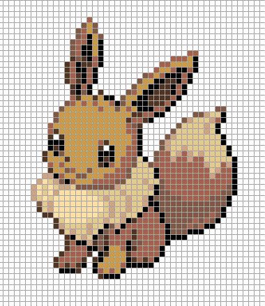 Minecraft Grid, Pokemon Cross Stitch Patterns, Pokemon Cross Stitch, Pokemon Bead, Pixel Art Pokemon, Pokemon Pattern, Pokemon Perler Beads, Easy Pixel Art, Pixel Art Templates