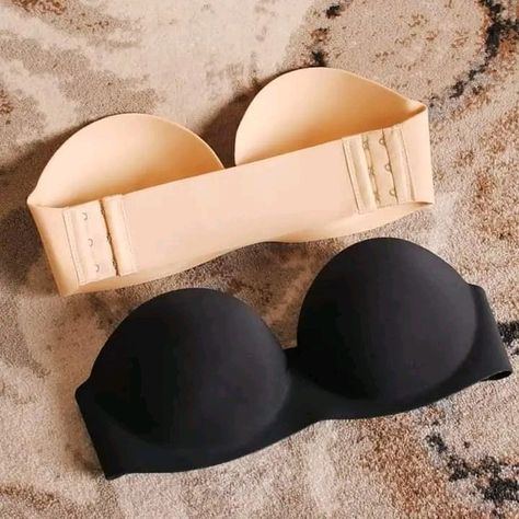 Push Up Strapless Bra, Invisible Bra, Convertible Bra, Cute Lingerie, Bralette Crop Top, Bra And Panty Sets, Girls Fashion Clothes, Teenage Fashion Outfits, Strapless Bra