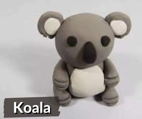 Air Dry Clay Koala, Clay Koala, Koala Party, Clay Ideas, Dry Clay, Air Dry Clay, Clay Art, Koala, Air Dry