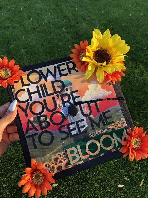 Tyler The Creator Cap Graduation, Tyler The Creator Grad Cap, Tyler The Creator Graduation Cap, Cap Ideas For Graduation, Flower Graduation Cap, Funny Graduation Caps, College Grad Cap Ideas, Graduation Cap Decoration Diy, Tyler The Creator Wallpaper