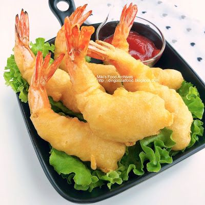 Battered Shrimp Recipes, Fried Fish Fillet Recipe, Deep Fried Prawns, Battered Shrimp, Beer Battered Shrimp, Prawn Fritters, Udang Goreng, Fried Prawns, Fried Shrimp Recipes