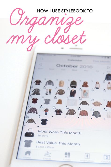 Stylebook has helped me use the clothes I already own, given me insight into my personal style, and allowed me to make better shopping choices.Here's how I used it to improve my personal style! Stylebook App, Organize My Closet, Closet App, Minimalism Living, Closet Organisation, Closet Organized, Clothing Closet, My Personal Style, Wardrobe Planning