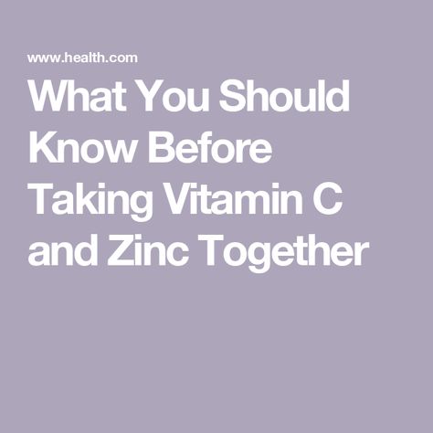 What You Should Know Before Taking Vitamin C and Zinc Together Immune System Vitamins, Zinc Supplements, Vitamin C And Zinc, Boost Your Immune System, Immune Health, Health Conditions, Vitamins & Supplements, Pharmacist, Nutritional Supplements