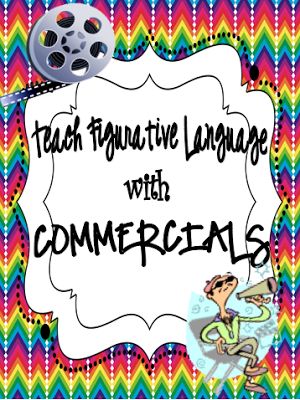 Classroom Magic: Teaching Figurative Language with Commercials Teaching Figurative Language, 6th Grade Reading, Teaching Poetry, Middle School Language Arts, 4th Grade Reading, 6th Grade Ela, Teaching Language Arts, Teaching Ela, Middle School English