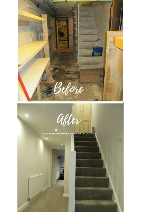 Cellar Conversion before and after. Ideas for any size home, small or large. We have lots of examples of past basement conversions to give you ideas and inspiration. These can be bedrooms, games rooms, living areas or even a home gym. Create space for living or storage.   #beforeandafter #basementconversion #basementconversionideas #cellarconversion #cellarconversionideas #makespace #bedroombasement #manchester #northwest #smallbasement Converted Basement, Small Cellar Ideas, Basement Conversion Ideas, Cellar Renovation, Basement Flat Ideas, Small Cellar Conversion, Victorian Cellar Conversion Ideas, Cellar Conversion Ideas, Pub Conversion To House