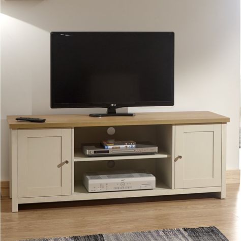 Breakwater Bay Branchview TV Stand for TVs up to 50" & Reviews | Wayfair.co.uk Large Tv Cabinet, Simple Tv Stand, Tv Base, Small Tv Stand, Large Tv Unit, Large Tv Stands, Simple Tv, Tv Shelf, Wooden Tv Stands