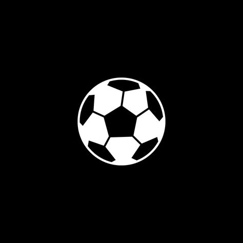 Football App, Application Icon, Black App, Fairfax County, App Icon Design, Instagram Icons, Black Logo, Soccer Ball, App Icon