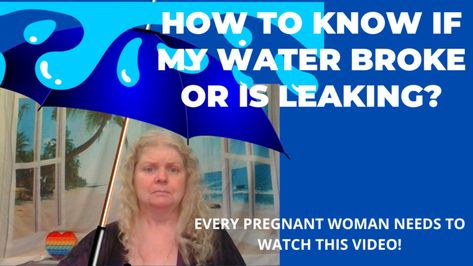 Water breaking, leaking or pee? If you are wondering How to know if my water broke or is leaking, just go to this very complete video on Youtube.Watch the video that answers all your questions about how to know if your water broken or if you are leaking. Watch Video, Pregnant Women, How To Know, Just Go, Youtube Videos, Wonder, Water