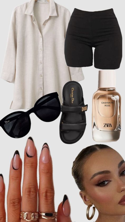 Work Outfits Women Elegant, Movies And Dinner Outfit, Sunday Errands Outfit Summer, Outfits For Dominican Republic, Casual Summer Bar Outfits, Stay At Home Outfits Summer, Bookstore Outfit Summer, Grown Woman Fashion, Barbecue Outfit Casual