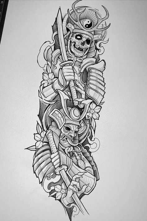 Pin by Yan Lakomchenko on Desenho de rosto | Arm tattoos drawing, Samurai tattoo desig… in 2022 | Half sleeve tattoos drawings, Samurai tattoo sleeve, Samurai tattoo design Samurai Tattoo Sleeve, Arm Tattoos Drawing, Guerriero Samurai, Designs Quotes, Half Sleeve Tattoos Drawings, Samurai Tattoo Design, Skull Sleeve Tattoos, Full Sleeve Tattoo Design, Full Arm Tattoos