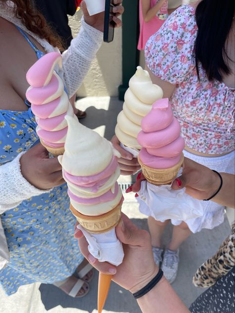 #icecream #summer #aesthetic #floral Summer Ice Cream Aesthetic, Ice Cream Aesthetic Summer, Ice Cream Aesthetic Strawberry, Ice Cream In Summer Aesthetic, Pink Aesthetic Ice Cream, Strawberry Ice Cream Cone Aesthetic, Summer Ice Cream, Salty Hair, Cream Aesthetic