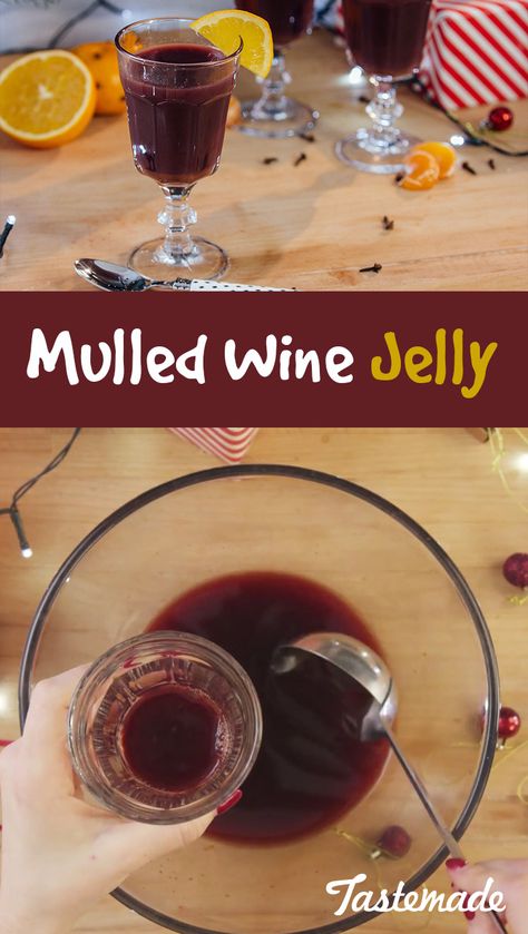 Mulled Wine Jelly, Wine Jelly Recipe, Witchy Recipes, Wine Jelly, Christmas Thoughts, Jelly Recipe, Jelly Recipes, Xmas Food, Mulled Wine