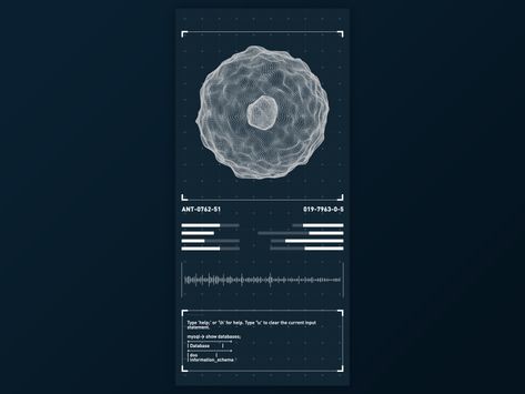 Sci-Fi Interface / FUI animation by Mr1eeeeeee on Dribbble Sci Fi Animation, Sci Fi Interface, Futuristic Animation, Universe App, Sci-fi Ui, Data Dashboard, Astronomy Facts, Sci Fi Games, Sci Fi Tech