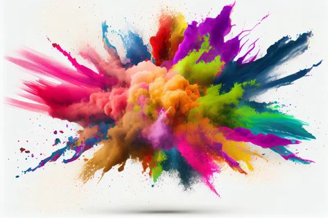 Colour Run Poster, Explosion Of Colors, Fall Back Time Change, Powder Explosion, Colour Explosion, Holi Festival Of Colours, Festival Of Colors, Album Layout, Time Change