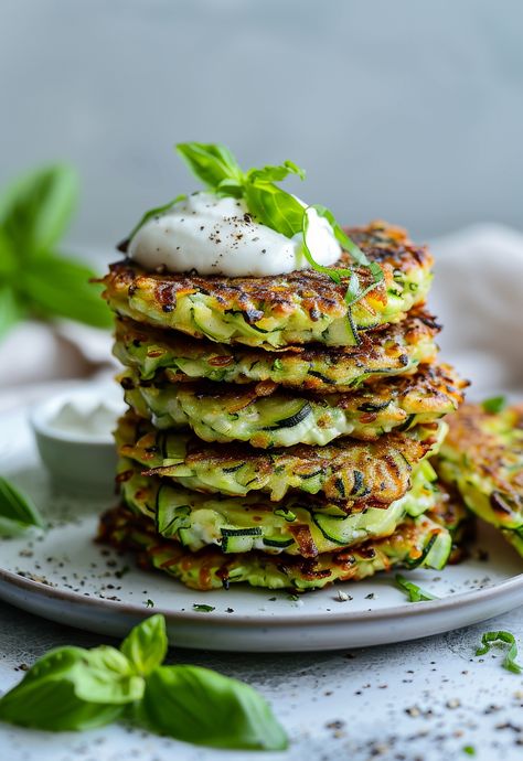 Learn How to Cook Zucchini Fritters Recipe For Free | Recipes You'll Love, Made Easy! Crispy Zucchini Fritters, Cook Zucchini, Parmesan Squash, Trendy Recipes, Crispy Zucchini, Zucchini Fritters Recipe, Spicy Aioli, How To Cook Zucchini, Fritters Recipe