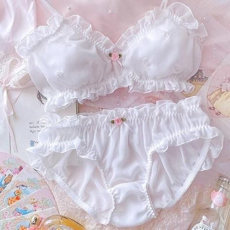 Dr Mundo, Kawaii Swimsuit, Deer Doll, Cute Bras, Cute Lingerie, Kawaii Dress, Kawaii Aesthetic, Pretty Lingerie, Bra And Panty Sets