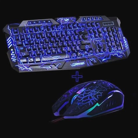 LED Breathing Backlight Pro Gaming Keyboard & Mouse!!! Available at Our Online Store!!! #vitech #computer #gamer #gamergirl #computerproducts #keyboard #mouse #gadgets #coolgadgets #musthave Gaming Computer Setup, Gadgets Électroniques, Play Computer Games, Mouse Keyboard, Windows Vista, Control Key, Gaming Video, Gaming Room Setup, Computer Setup