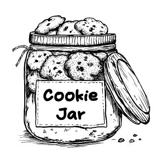 Cookie jar drawing clipart Cookie Jar Tattoo, Cookie Jar Drawing, Cookie Jar Illustration, Cookies Drawing, Ink Reference, Jar Drawing, Jar Illustration, Jar Clipart, Cookie Drawing