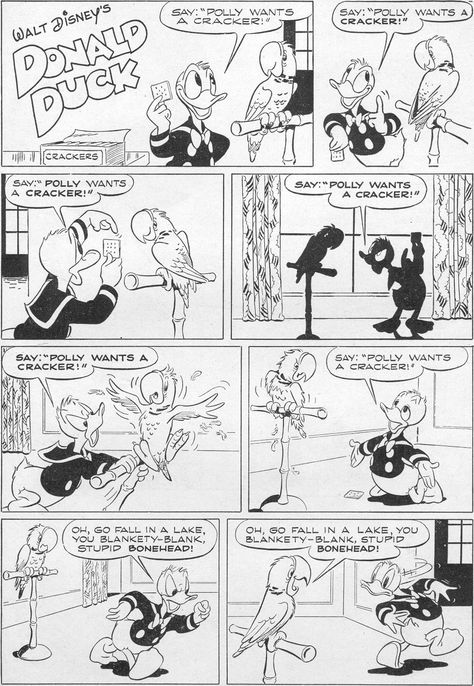 Donald Duck Panel Reference, Duck Story, Donald Duck Comic, Cartoons Magazine, Disney Comics, Duck Family, Comic Panel, Donald And Daisy Duck, Duck Cartoon