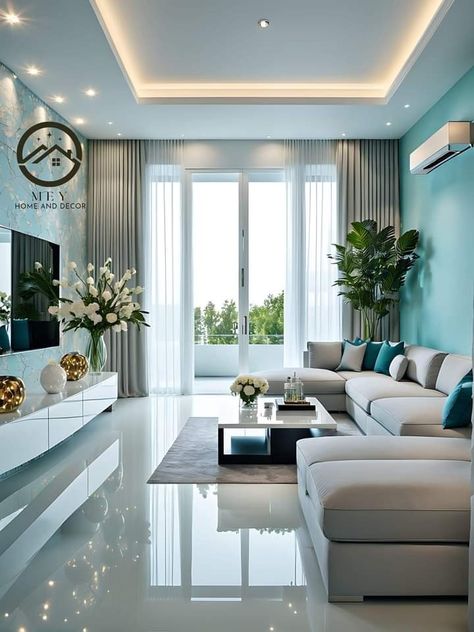 Luxury Living Room Decor, Latest Living Room Designs, Modern Small House Design, Home Hall Design, Interior Design Your Home, Apartment Living Room Design, Small Apartment Design, Dream Apartment Decor, Interior Bedroom