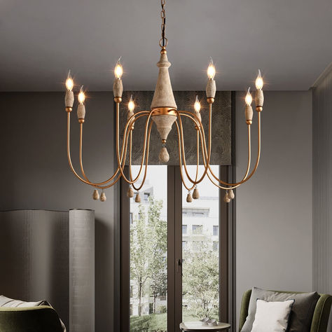 Candle style chandelier