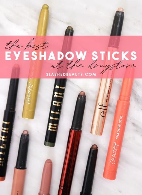 Thrive Eyeshadow Stick, Thrive Eyeshadow, Best Cream Eyeshadow, Best Drugstore Eyeshadow, Beauty Recommendations, Drugstore Eyeshadow, Eyeshadow Crayon, Makeup Routines, Best Eyeshadow Palette