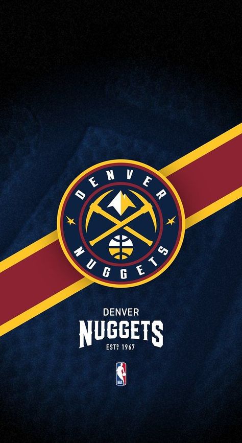 Nuggets Wallpaper, Nba Logos, Nba Wallpaper, Nba Basketball Teams, Logo Wallpaper Hd, Nba Mvp, I Love Basketball, Logo Basketball, Nba Art