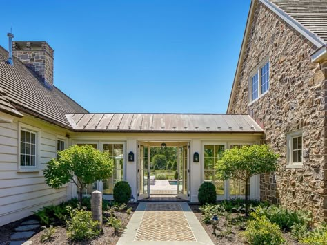 Garage Addition, Decor Pictures, Traditional Exterior, Home Addition, Front Entrance, Inviting Home, House Extensions, Indoor Outdoor Living, Maine House