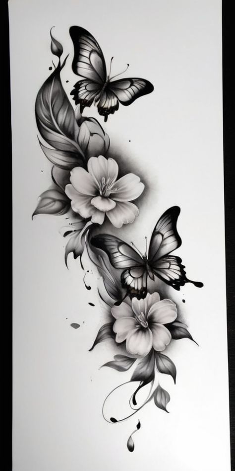 Energy Tattoo, 42 Tattoo, Women Nature, Butterfly Tattoos For Women, Nature Tattoo, Tattoos For Women Flowers, Inspiration Tattoos, Leg Tattoos Women, Pretty Tattoos For Women