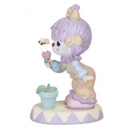 "bee mine" clown figurine~ by precious moments Precious Moments Dolls, Cute Clown, Clowning Around, Bee Mine, Precious Moments Figurines, It's Funny, Bisque Porcelain, Porcelain Dolls, Porcelain Figurines