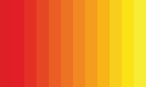 Yellow And Red Color Scheme, Red Yellow Color Palette, Art For Change, Gradient Colour, Yellow Palette, Coloring Images, Color Palette Yellow, Red Color Schemes, Red Colour Palette