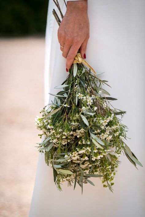 Wedding Bouquets August, Spanish Moss Bouquet, Mediterranean Wedding Bouquet, Olive Themed Wedding, Mediterranean Bouquet, Italian Bouquet, Italian Coast Wedding, Olive Theme Wedding, Olive Decoration