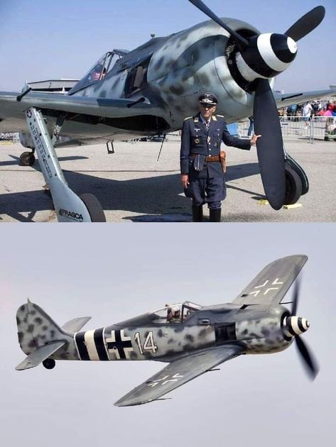 Old Airplane, Ww2 Fighter Planes, Luftwaffe Planes, Focke Wulf Fw 190, Fw 190, Wwii Fighter Planes, Wwii Airplane, Wwii Fighters, Airplane Fighter