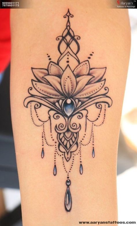 Tato Mandala, Mandala Tattoos For Women, Lotusblume Tattoo, Lotus Tattoo Design, Muster Tattoos, Inspiration Tattoos, Beautiful Mandala, Lace Tattoo, Spiritual Transformation