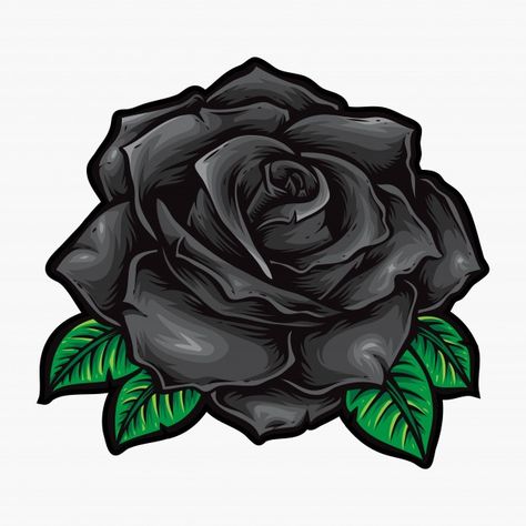 Rose Black Tattoo Design, Large Dark Tattoo Cover Up, Black Rose Drawing, Black Rose Art, Black Rose Tattoo, Roses Vector, Rose Vector, Rose Drawing Tattoo, Logo Flower