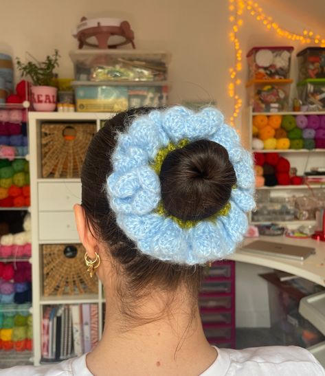 Heart Scrunchie, Realm Designs, With My Love, Crochet Inspo, Obsessed With Me, I Love Heart, My Youtube Channel, Crochet Clothes, My Love