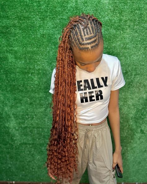 Boho Fulani braids ❤️ Honey Blonde Fulani Braids, Blonde Fulani Braids, Boho Fulani Braids, Fulani Braids, Pretty Braided Hairstyles, Honey Brown, Goddess Braids, Honey Blonde, Braided Hairstyles