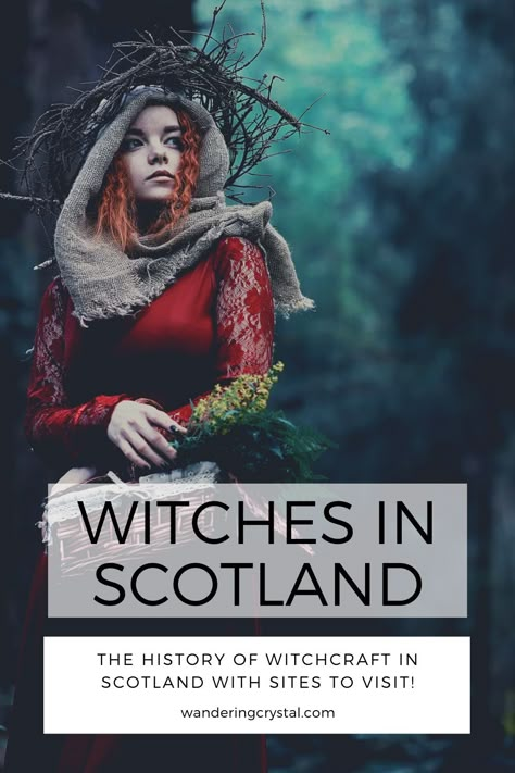 Scottish Witch Aesthetic, Scottish Folk Magic, British Witchcraft, Scottish Witch, History Of Witches, History Of Witchcraft, Books About Witches, Witch History Books, Witchcraft History