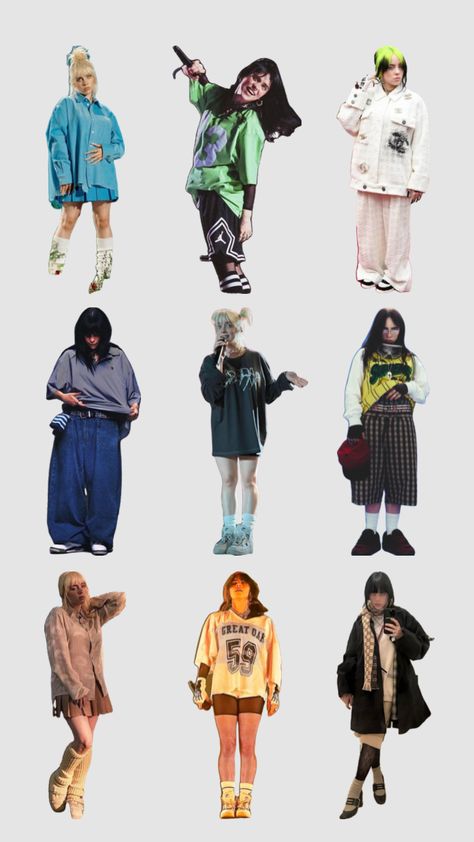 Billie eilish concert outfits #billieilish #billie #blohsh #blue #ilomilo #hmhas #shark #jersey #gucci #metgala #concertoutfit #concert #outfit #outfitideas #red Billie Eilish Concert Outfit, Billie Eilish Fashion, Billie Eilish Concert, Cool Mom Style, Billie Eilish Outfits, Famous Outfits, 90s Hip Hop Fashion, Concert Outfits, Jersey Outfit