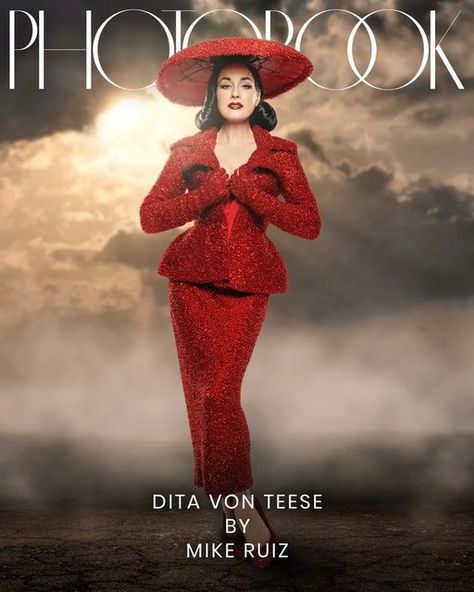 Photoshoot Magazine, Most Beautiful People, Dita Von, Dita Von Teese, How To Look Pretty, Photo Book, Beautiful People, Peplum Dress, Flapper Dress