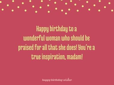 Happy Birthday Madam Quotes, Birthday Wishes For Strong Women, Birthday Wishes For Madam, Happy Birthday Strong Woman Quotes, Happy Birthday To An Amazing Woman, Happy Birthday Strong Woman, Happy Birthday Madam, Happy Birthday Classy, Woman Inspiration