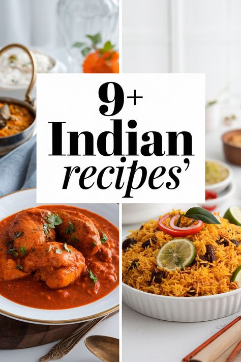 Explore a world of flavors with these amazing Indian recipes that will wow your friends and tantalize your taste buds. From spicy curries to fluffy naan and zesty chutneys. each dish is a culinary adventure. Perfect for gatherings or cozy dinners. these recipes bring joy to every meal! Indian Party Recipes, Non Spicy Indian Recipes, Authentic Indian Food Recipes, Indian Recipes For Dinner, Homemade Chicken Pasta, Butter Fish Recipe, Cream Chicken Recipes, Cooking Around The World, Best Indian Recipes