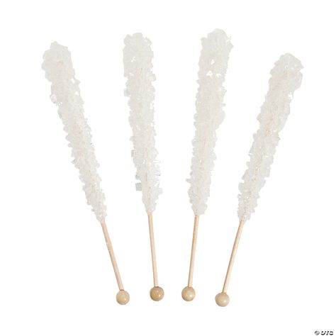 Rock Candy Wedding, Candy Lollipops, Candy Buffet Wedding, Candy Crystals, Candy Pop, Lollipop Candy, Police Officer Gifts, Candy Sticks, White Rock