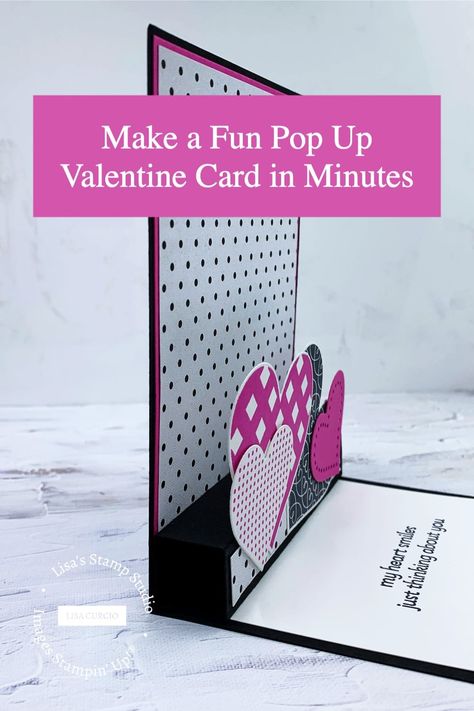 3d Valentine Cards, Creative Valentine Cards, Diy Valentine Card, Pop Up Valentine Cards, Stampin Up Valentine Cards, Diy Valentines Cards, Halloween Cards Handmade, Valentine Cards Handmade, Diy Valentine