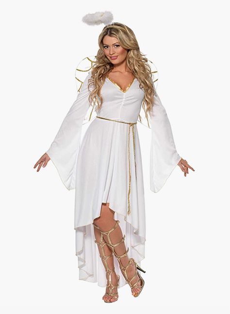 Goddess Halloween Costume, Goddess Halloween, Toga Costume, Greek Costume, Greek Goddess Costume, Black Halloween Dress, Goddess Costume, Angel Outfit, Angel Costume